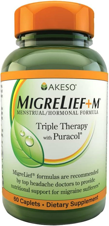 MigreLief+M - Nutritional Support for Women Suffering with Menstrual/H