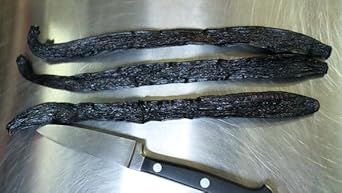 10 Peruvian Vanilla Beans Whole Grade A Vanilla Pods For Homemade Vanilla Extract, Baking, Ice Cream, Flavoring, & Vanilla Powder