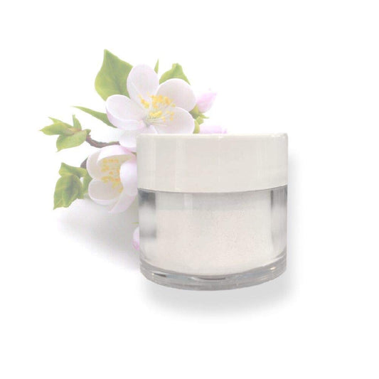 Bakell White Matte Edible Petal Dust Food Coloring Powder, 4 Gram Jar | Food Grade Decorating Glitters And Dusts For Dessert, Foods & Drink Garnish : Grocery & Gourmet Food