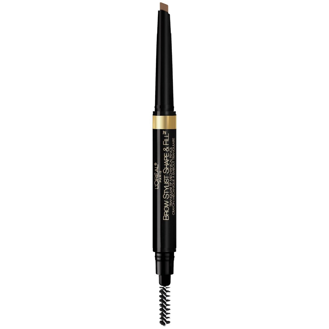 L'Oreal Paris Brow Stylist Shape & Fill Mechanical Eye Brow Makeup Pencil, Brunette, 0.008 Oz