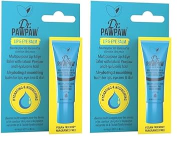 Dr. Pawpaw Multipurpose Plumping Lip Oil Set - Intensely Nourishing Hydrating - Lip Balm For Women With Aloe Vera, Olive And Castor Oil - 2 Pc : Beauty & Personal Care