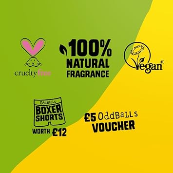 Original Source x Oddballs Gift Set, Lime Shower Gel, Lemon & Tea Tree Shower Gel, Oddballs Boxers, Gifts for Men, Birthday Gift, 100 Percent Natural Fragrance, Vegan, Cruelty Free : Amazon.co.uk: Beauty