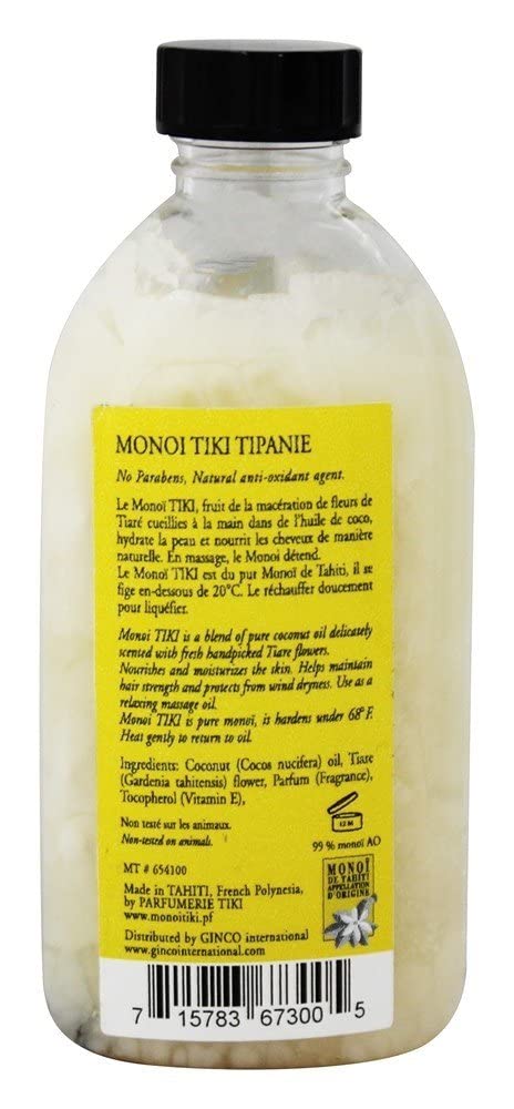 Monoi Tipanie Plumeria, 4 Fluid Ounce