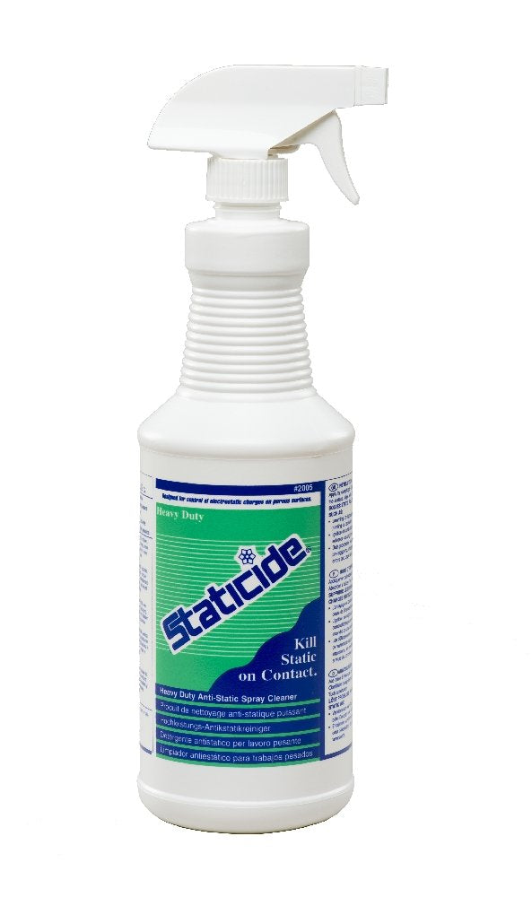 ACL Staticide 2005 Regular Heavy Duty Topical Anti-Stat, 1 qt Trigger Sprayer Bottle : Health & Household