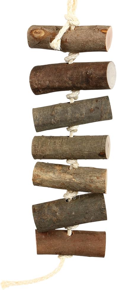 Naturals Log Block Stackers Parrot Toy - Large