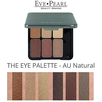 Eve Pearl Eyeshadow Palette Highly Pigmented Vitamin E Matte And Shimmer Eye Shadow Palette- The Au Natural : Beauty & Personal Care