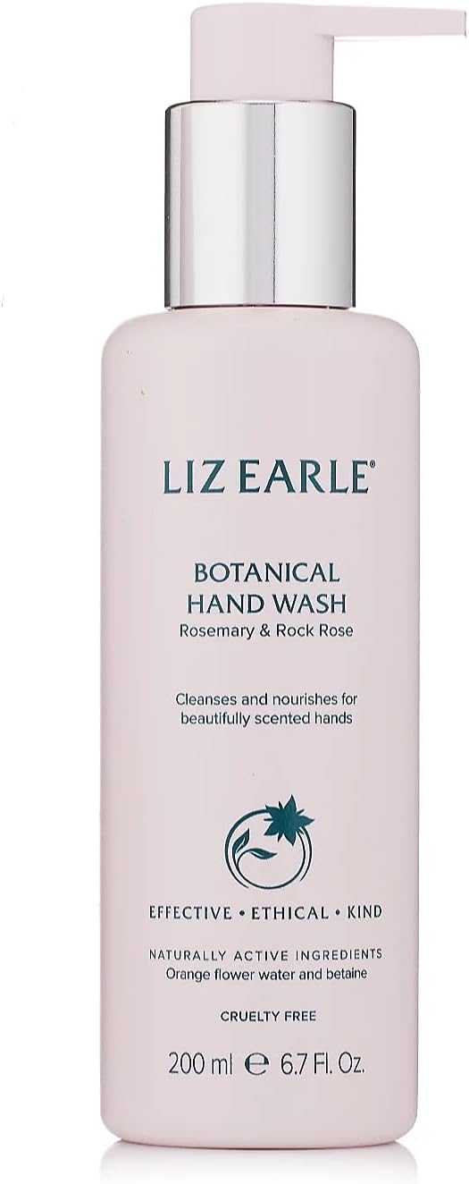 Liz Earle Rosemary & Rock Rose Botanical Hand Wash 200Ml Limited Edition