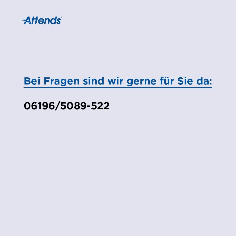 Attends Soft 3 Extra Hygiene-Einlagen Bei Leichter Blasenschwäche, 80 Pcs. Insoles