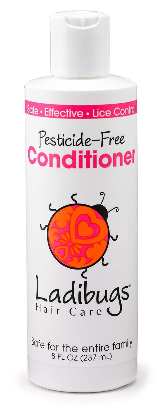 Ladibugs Lice Prevent Conditioner 8Oz | Natural, Essential Oils, Sulfate-Free