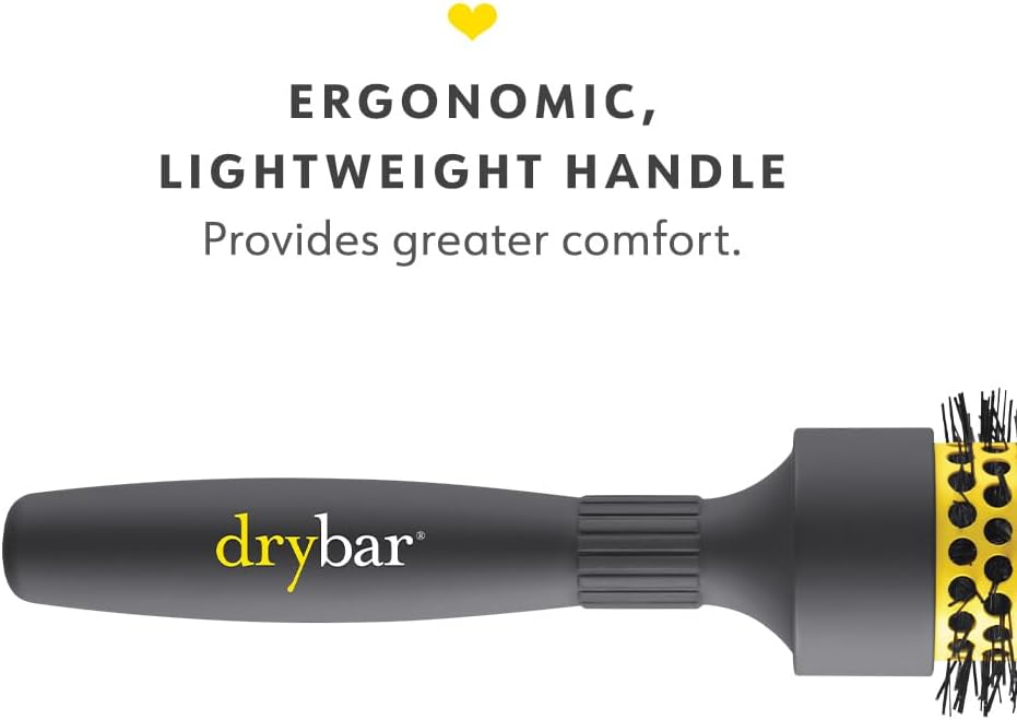 Drybar Ceramic Round Hair Brushes - The Pint Range || Ionic Technology, Ergonomic & Lightweight Handle, Soft-Touch Finish & Thumbgrip || Great For All Hair Types