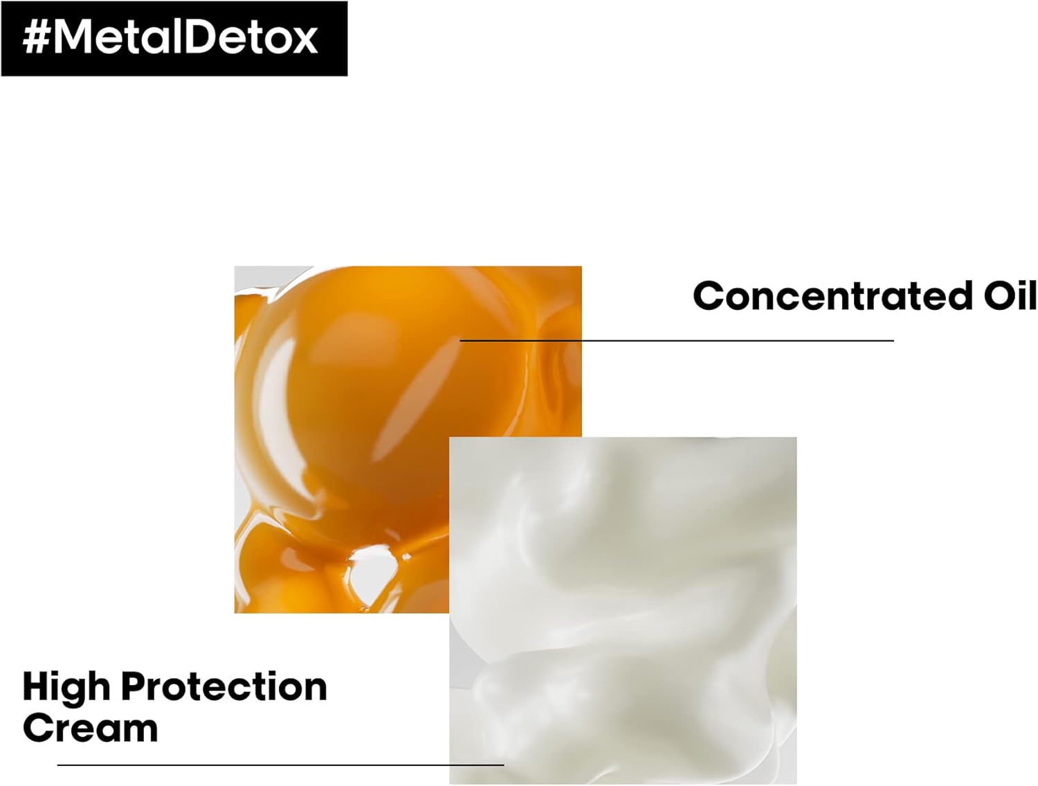 L’Oréal Professionnel Serie Expert Metal Detox Oil and Leave-in Cream Blow-dry Duo, 50 ml, 100 ml : Amazon.co.uk: Beauty