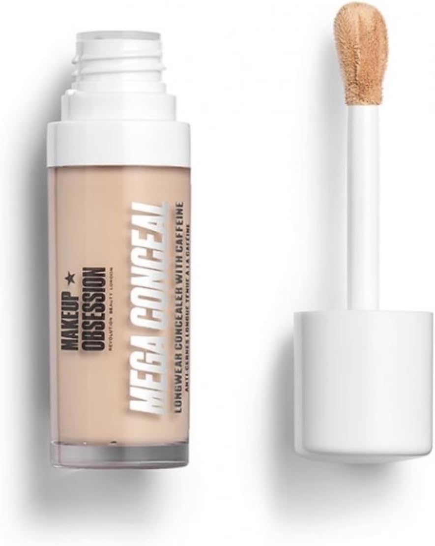 Makeup Obsession Mega Longwear Concealer With Caffeine - 0.46 Fl Oz (Concealer 04)