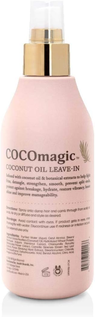 Cocomagic 10-In-1 Leave-In Hair Treatment, 8 Oz