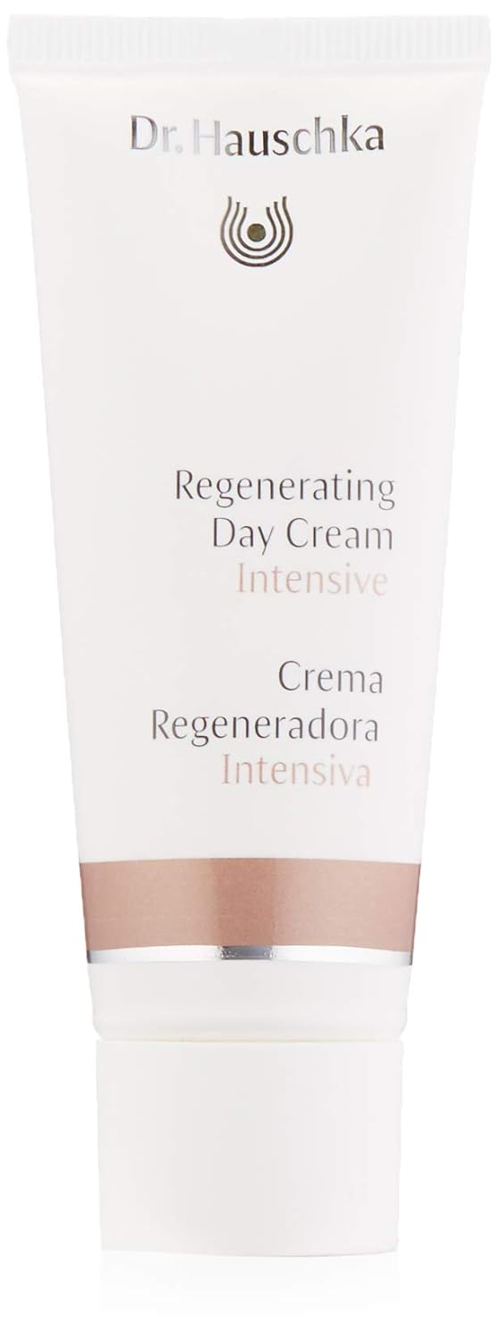 Dr. Hauschka Regenerating Day Cream Intensive, rich facial skin care, helps fortify the skin's structure and promote firmness, 1.3 Fl Oz