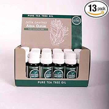 Aqua Oleum | Tea Tree Oil Merchandiser | 13 X 10Ml