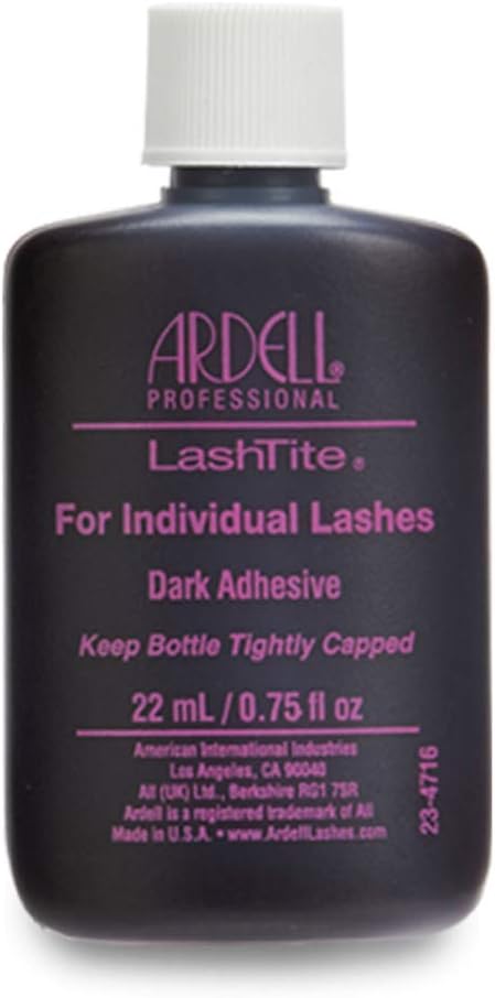 Ardell Professional Lashtite For Individual Eyelash Dark Adhesive 22Ml / 0.75 Fl.Oz