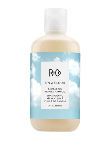 R+Co On A Cloud Baobab Repair Shampoo | Gentle Cleansing + Rebonds + Hydrates | Vegan + Cruelty-Free | 8.5 Oz