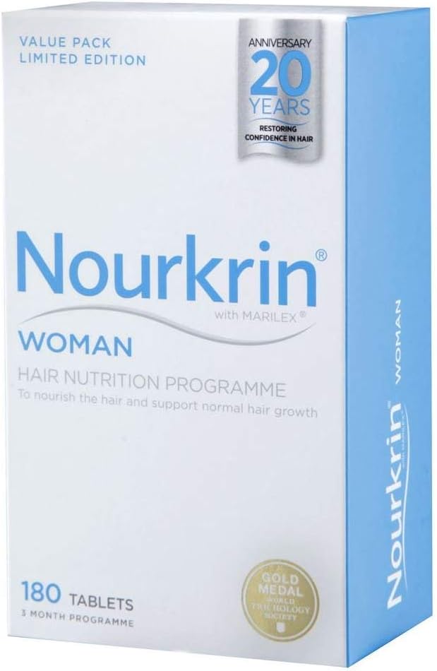 Nourkrin Extra Strength Hair Growth & Condition - 180 Tablets