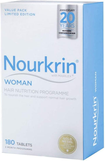 Nourkrin Extra Strength Hair Growth & Condition - 180 Tablets