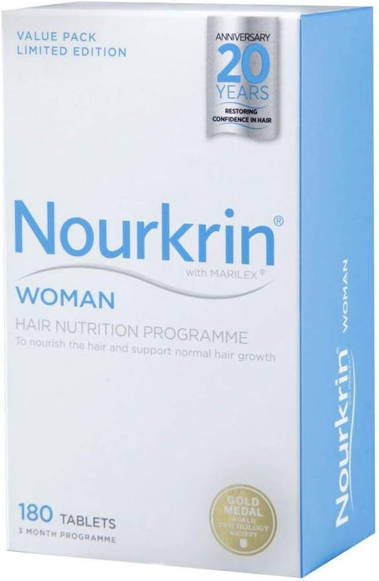 Nourkrin Extra Strength Hair Growth & Condition - 180 Tablets