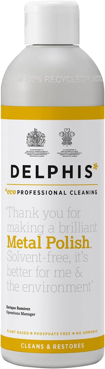 Delphis Eco Metal Polish Liquid 350Ml | Multi Metal Polish Liquid | Easy To Use | Eco Friendly Metal Cleaner