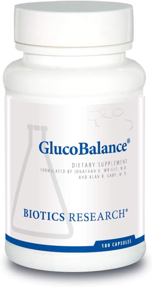 BIOTICS Research GlucoBalance Supports Metabolic Health, Chromium, Van