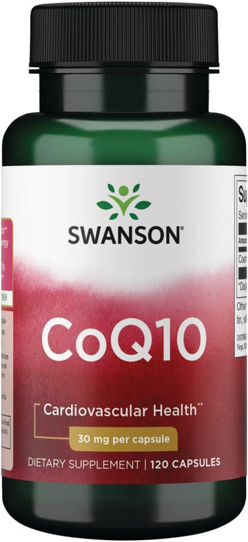 Swanson Coq10 30 30 Milligrams 120 Capsules