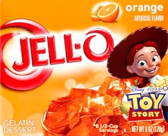 Jell-O Gelatin Dessert Orange, 6 Oz