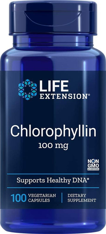 Life Extension - Chlorophyllin - 100 Mg - 100 Vcaps (Pack Of 3)
