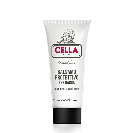 Cella Milano, Protective Beard & Mustache Balm, Conditions With Gentle Hold, 100 Ml, Made In Italy
