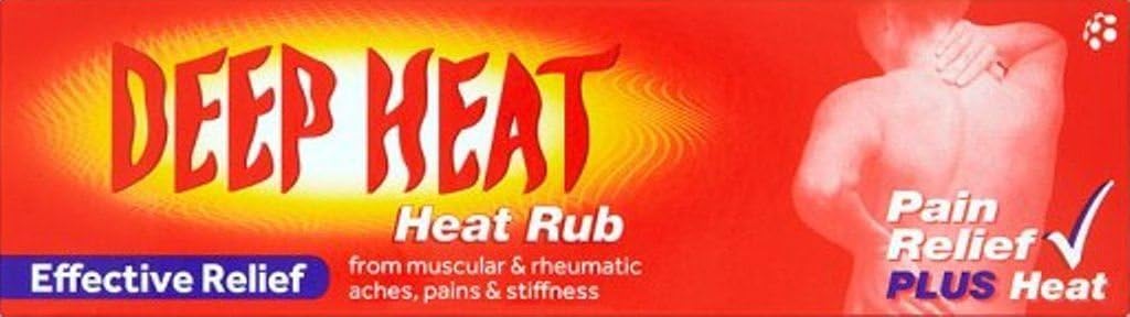 TWO PACKS of Deep Heat Pain Relief Rub 100g : Amazon.co.uk: Health & Personal Care