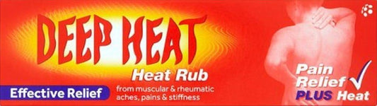 TWO PACKS of Deep Heat Pain Relief Rub 100g : Amazon.co.uk: Health & Personal Care