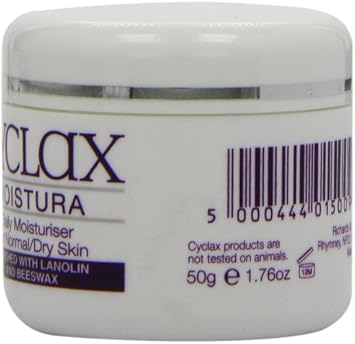 CYCLAX Moistura Daily Moisturiser Normal Dry Skin 50G : Amazon.co.uk: Beauty