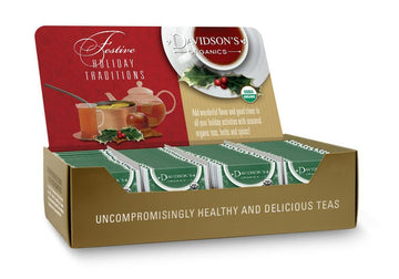 Davidson'S Organics, Pumpkin Spice, 100-Count Individually Wrapped Tea Bags