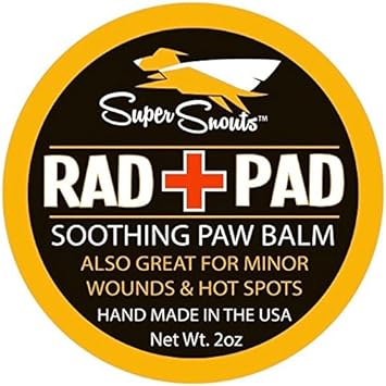Rad + Pad Soothing Paw Balm For Dogs, 5 Oz
