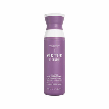 Virtue Flourish Sulfate Free Shampoo For Thinning Hair, Volumizing Hair Growth Product, Detoxifies And Repairs, Color Safe