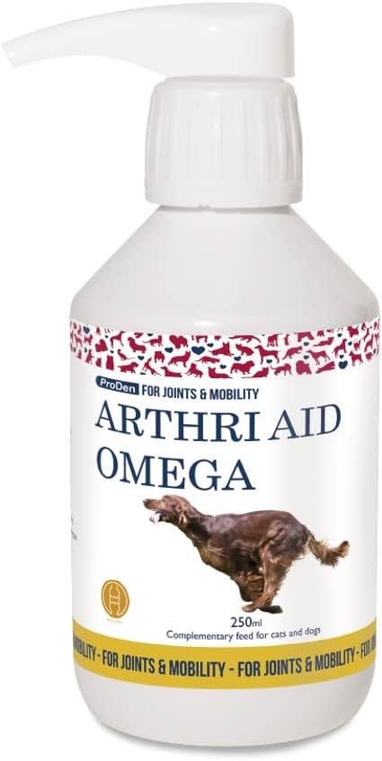 Swedencare UK ArthriAid Omega Liquid Supplement 250 ml for Dogs and Cats, Joints and Mobility Supplement?FP0085