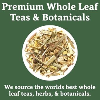 Heavenly Tea Leaves Organic Black Lavender, Loose Leaf Black Tea, 4 Oz. (Approx. 50 Cups Of Tea) - Strong, Full Bodied, Brisk, Great For Hot Or Iced Tea, Naturally Caffeinated, Premium Quality
