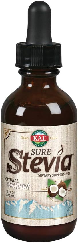 KAL Pure Stevia Extract, Coconut, 1.8 Fluid Ounce