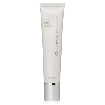 Nu Skin ageLOC Radiant Day SPF 22 | Advanced UV Protection, Silky-Smooth Formula | Lightweight, Non-Greasy Sun Skin Protection | Reduces Wrinkles, Brightens Skin | Daily Skin Care 30-Day Supply