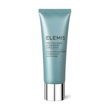 Elemis Pro-Collagen Glow Boost Exfoliator, Gentle Physical Facial Exfoliant Softens, And Polishes For Smooth, Glowing, Hydrated Skin, 100Ml