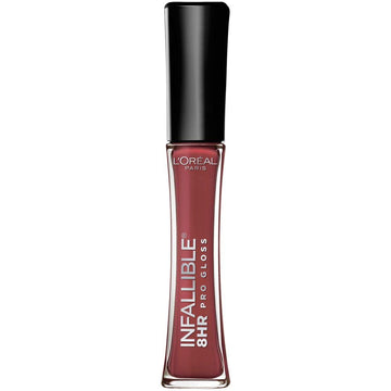 L’Oreal Paris Makeup Infallible 8 Hour Hydrating Lip Gloss, Cherry Flash, 0.21 Fl Oz