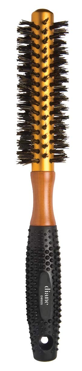 Diane 6-Row Comfort Grip Reinforced Boar Bristle with Aluminum Barrel Round Brush : Beauty & Personal Care