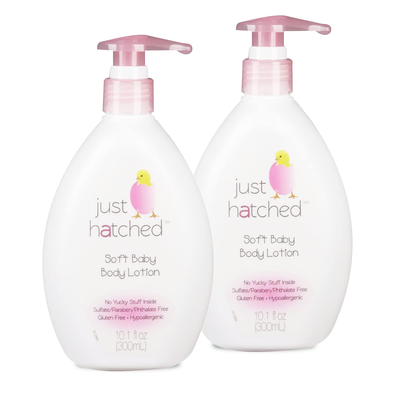 Soft Baby Body Lotion Multi-Pack - Lightweight, Soothing Moisturizer, Cozy Yummy Fragrance, Made with Essential Oils, No Yucky Stuff & Harsh Ingredients, 10.1 fl oz (2 Pack)