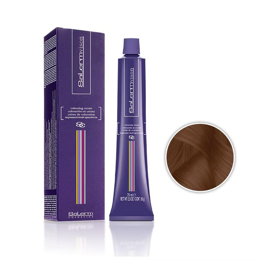 Salermvision Hair Coloring Cream #6.4 Dark Copper Blond, 2.5 Ounce/75 Milliliter : Chemical Hair Dyes : Beauty & Personal Care