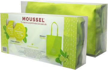 Moussel Shower Gel Lime Mint – 2 Bottles + Tote Bag As A Gift