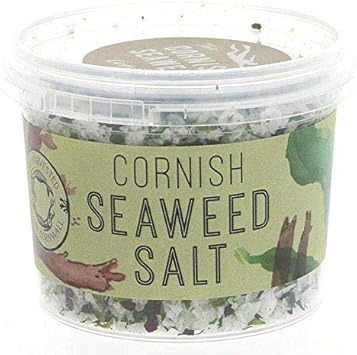 Cornish Seaweed Salt By The Cornish Seaweed Company, 70 Grams Tub, Add To Eggs, 100% Organic Cornish Seaweed