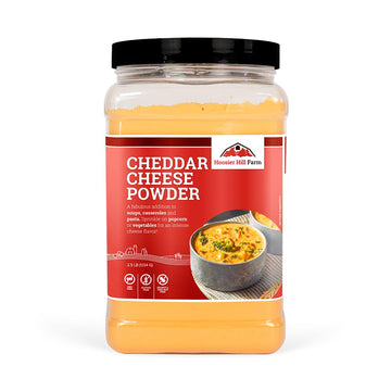 Hoosier Hill Farm Cheddar Cheese Powder, Cheese Lovers, 2.5LB (Pack of 1)