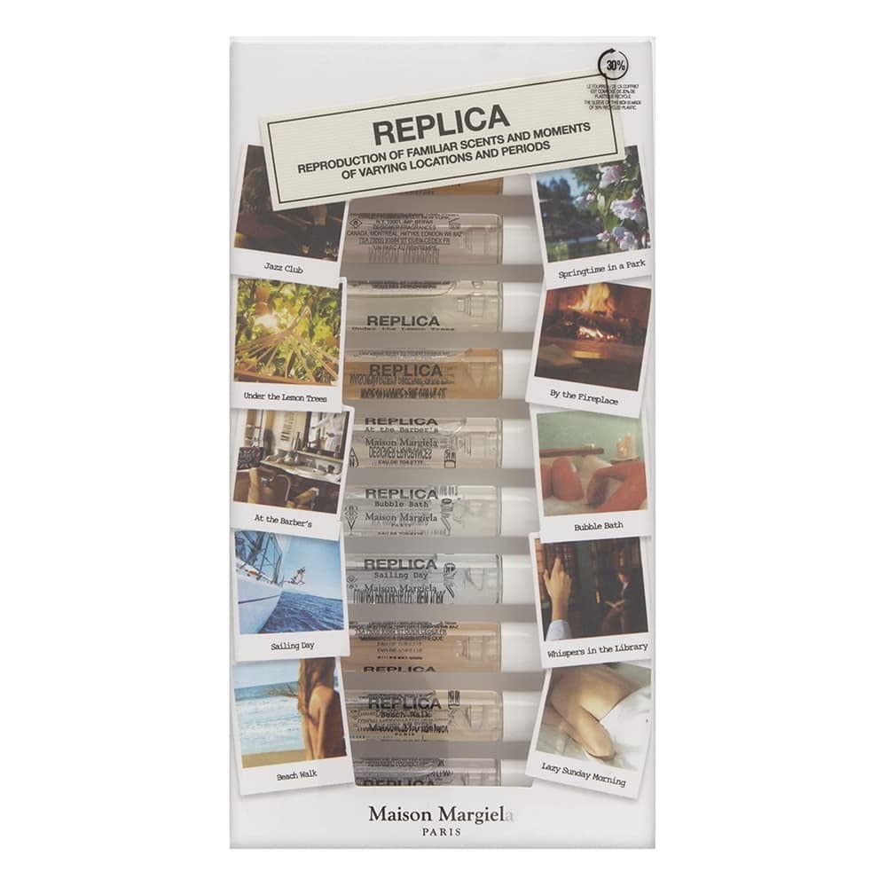 Replica Maison Margiela Memory Discovery 10 Vial Parfum Sampler Set - By The Fireplace, Jazz Club, Under The Lemon, Whispers In Library, Bubble Bath, Lazy Sunday Morning, Springtime In Park,Beach Walk