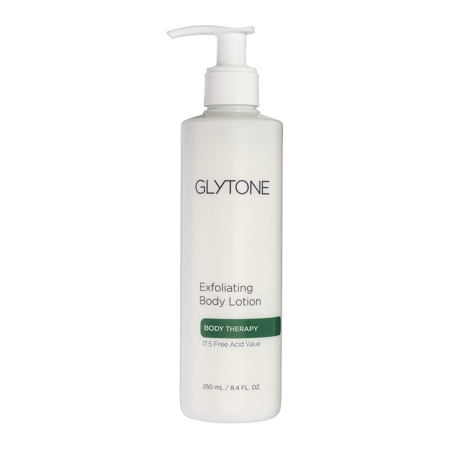 Glytone Exfoliating Body Lotion For Dry Skin, 17.5% Pfav Glycolic Acid Moisturizing Lotion, Reduce Keratosis Pilaris Bump, Fragrance Free Body Exfoliant, Revitalizing Skin Moisturizer, 8.4 Fl.Oz